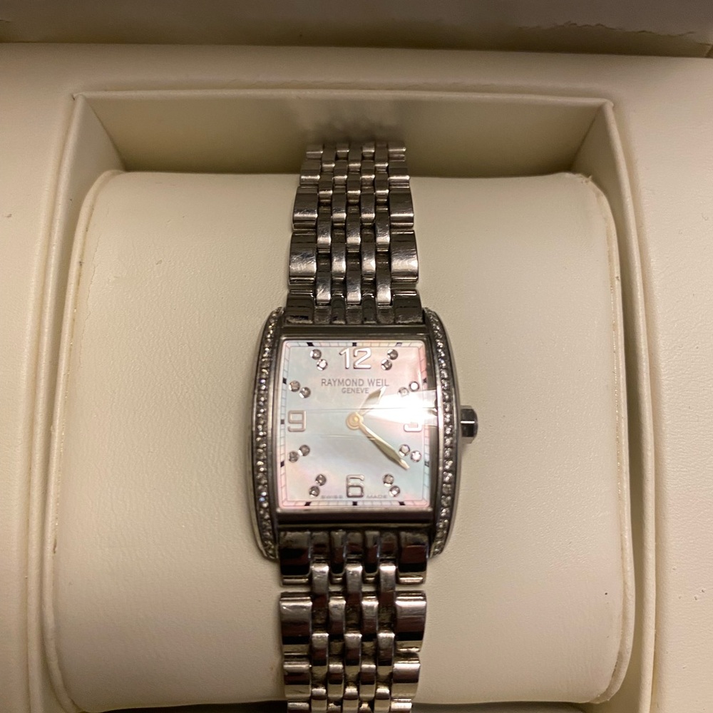 RAYMOND WEIL Geneva Watch with Diamonds